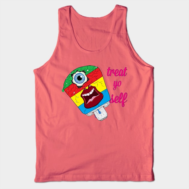 treat yo self Tank Top by Zenferren